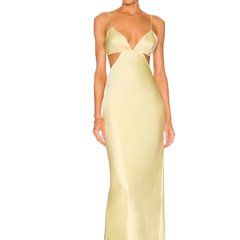 NWT Significant Other Jacy Dress in Butter yellow